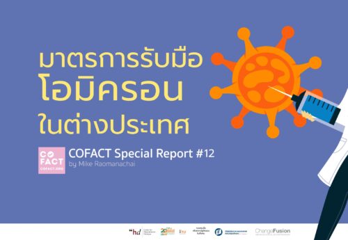 มาตรการรับมือกับโอมิครอนในต่างประเทศ Cofact Special Report #12