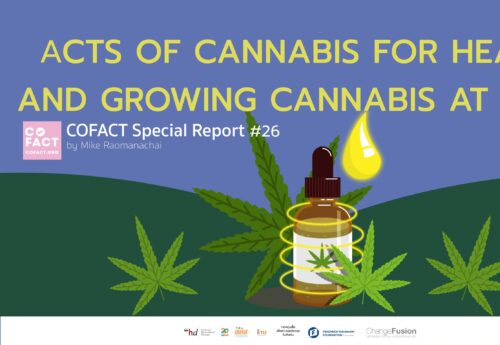 FACTS OF CANNABIS FOR HEALTH AND GROWING CANNABIS AT HOME COFACT SPECIAL REPORT #26