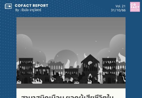 ฮามาสบิดเบือน ยอดผู้เสียชีวิต ในกาซา ดังที่สหรัฐกล่าวหาจริงหรือไม่? Cofact Special Report 21/66