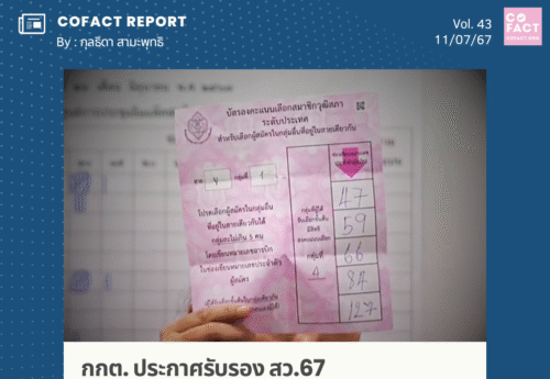 กกต. ประกาศรับรอง สว.67 กับข้อเท็จจริงเรื่อง “รับรองก่อน สอยทีหลัง”