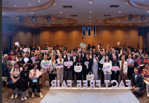 บรรยากาศงานวันตรวจสอบข่าวลวงโลก 2568 (International Fact-Checking Day 2025)สงครามข้อมูล 2025: โจทย์แห่งความจริงในยุควิกฤตความเชื่อมั่น